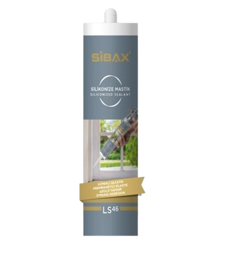 SİBAX LS46 AKRİLİK SİLİKONİZE MASTİK BEYAZ 450GR